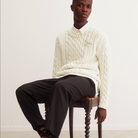 🎈Sold🎈Simone Rocha X H&M Pearl Brooch - Picture 7 of 10